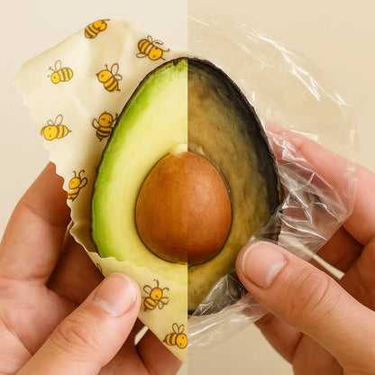 Bijenwas voedsel wraps (3-pack)