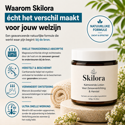 Skilora - Verwijder zenuwpijn van binnenuit