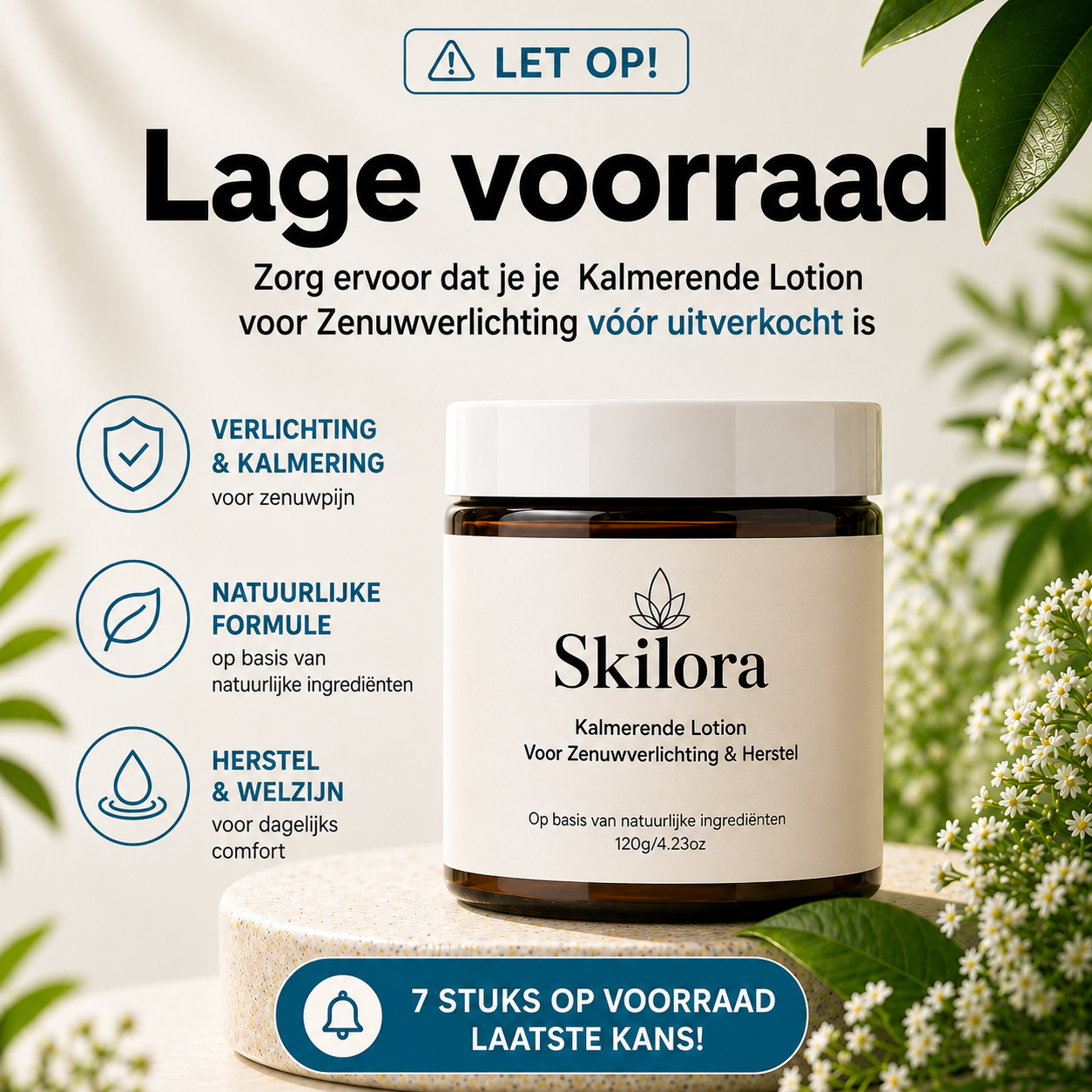 Skilora - Verwijder zenuwpijn van binnenuit