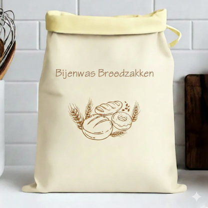 Premium 100% Katoen-Bijenwas Broodzakken