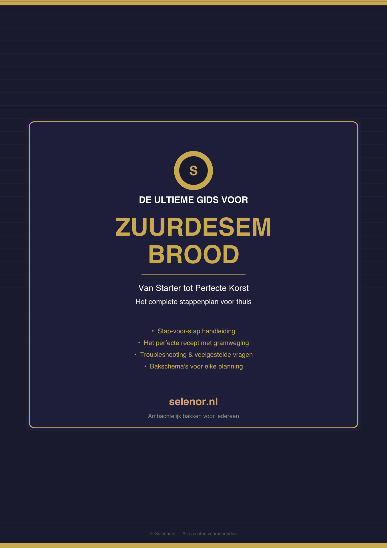 Het geheim over zuurdesembrood maken E-boek