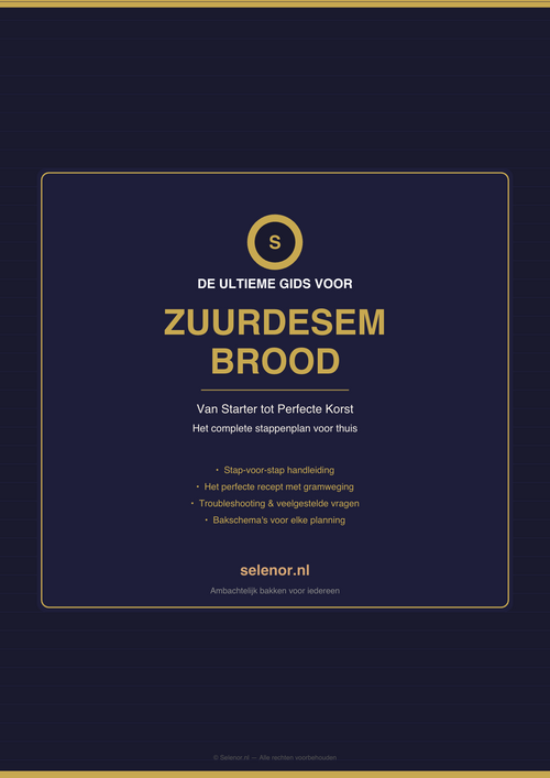 Het geheim over zuurdesembrood maken E-boek