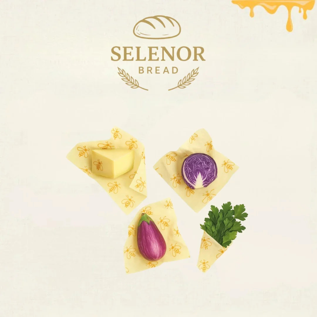 Bijenwas Groentenwraps – 3-pack